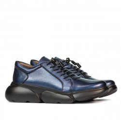 Dame casual sko 6032 indigo