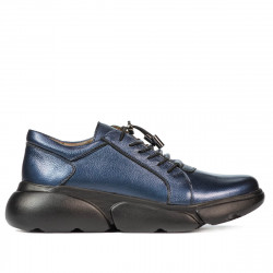 Dame casual sko 6032 indigo