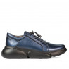 Dame casual sko 6032 indigo