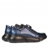 Dame casual sko 6032 indigo