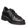 Dame casual sko 6026 sort kombineret