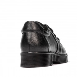 Dame casual sko 6026 sort kombineret