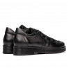 Dame casual sko 6026 sort kombineret