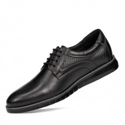 Casual sko 929 sort kombineret