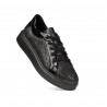 Casual/sport sko 6035 sort kombineret