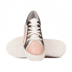 Casual/sport sko 6035 kombineret rosa