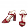 Damensandaler 1258 bordeauxlak