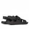 Herresandaler 348 bufo antracit