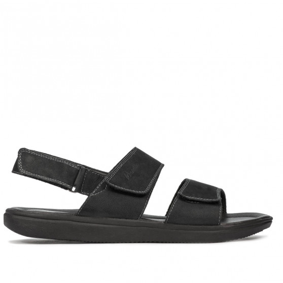 Herresandaler 348 bufo antracit