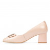 Elegant dame sko 1274 perlemor pulver
