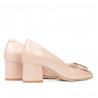 Elegant dame sko 1274 perlemor pulver
