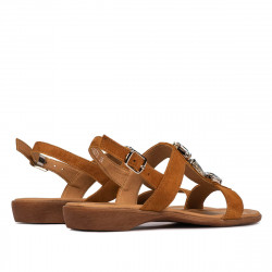 Damesandaler 5073 kamelruskind
