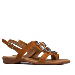 Damesandaler 5073 kamelruskind