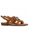 Damesandaler 5073 kamelruskind