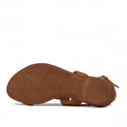 Damesandaler 5073 kamelruskind