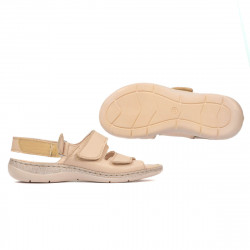 Damesandaler 5072 pudder