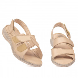 Damesandaler 5072 pudder