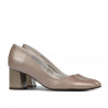 Elegant dame sko 1283 capuccino