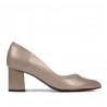Elegant dame sko 1283 capuccino