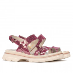 Damesandaler 5075 perlemor lilla