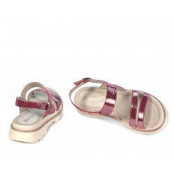 Damesandaler 5075 perlemor lilla