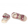 Damesandaler 5075 perlemor lilla