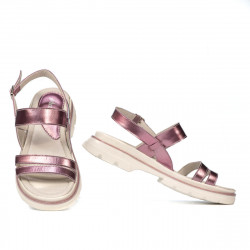 Kvinde sandaler 5075-1 perlemor lilla