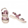 Kvinde sandaler 5075-1 perlemor lilla