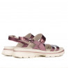 Kvinde sandaler 5075-1 perlemor lilla