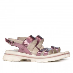 Kvinde sandaler 5075-1 perlemor lilla