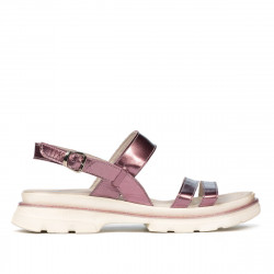 Kvinde sandaler 5075-1 perlemor lilla