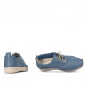 Damesko moccasiner 688 blå