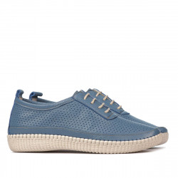 Damesko moccasiner 688 blå