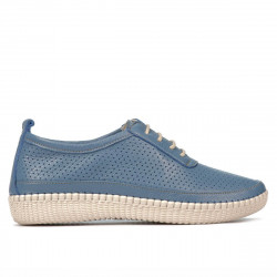 Damesko moccasiner 688 blå