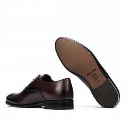 Elegante herresko 932 i bordeaux