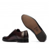 Elegante herresko 932 i bordeaux
