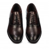 Elegante herresko 932 i bordeaux