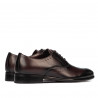 Elegante herresko 932 i bordeaux