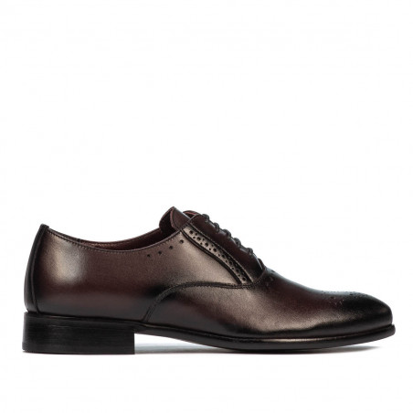 Elegante herresko 932 i bordeaux