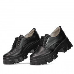 Dame casual sko 6040 sort