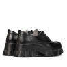 Dame casual sko 6040 sort