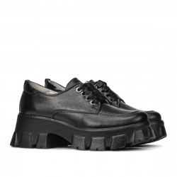Dame casual sko 6040 sort