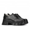 Dame casual sko 6040 sort