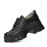 Dame casual sko 6040 sort