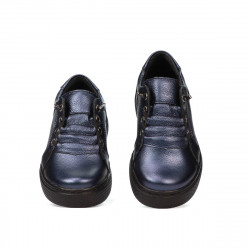 Småbørns sko 71c indigo perlemor