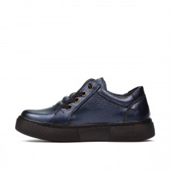 Småbørns sko 71c indigo perlemor