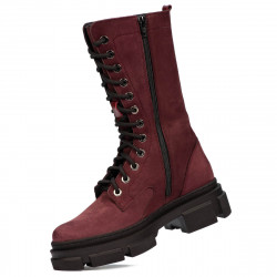 Dame støvler 3361 bufo bordeaux