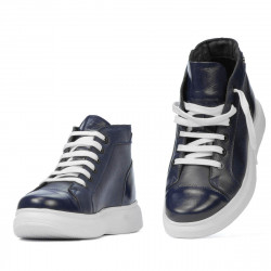 Herrestøvler 4125 kombineret indigo
