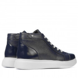 Herrestøvler 4125 kombineret indigo