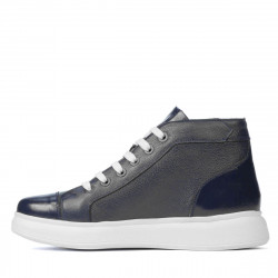 Herrestøvler 4125 kombineret indigo